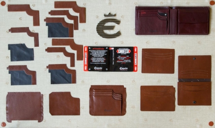 <p>A wallet persists of up to 50 single parts </p>